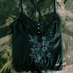 Navy Hollister Tank Top